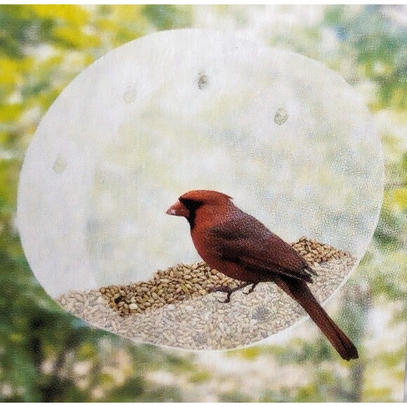 Clear Window Bird Feeder Suction Cup Mount - Target Bullseye Playground 2024 NEW - Picture 1 of 3